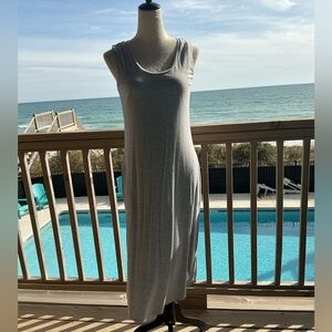 Soma Light Gray Midi Dress